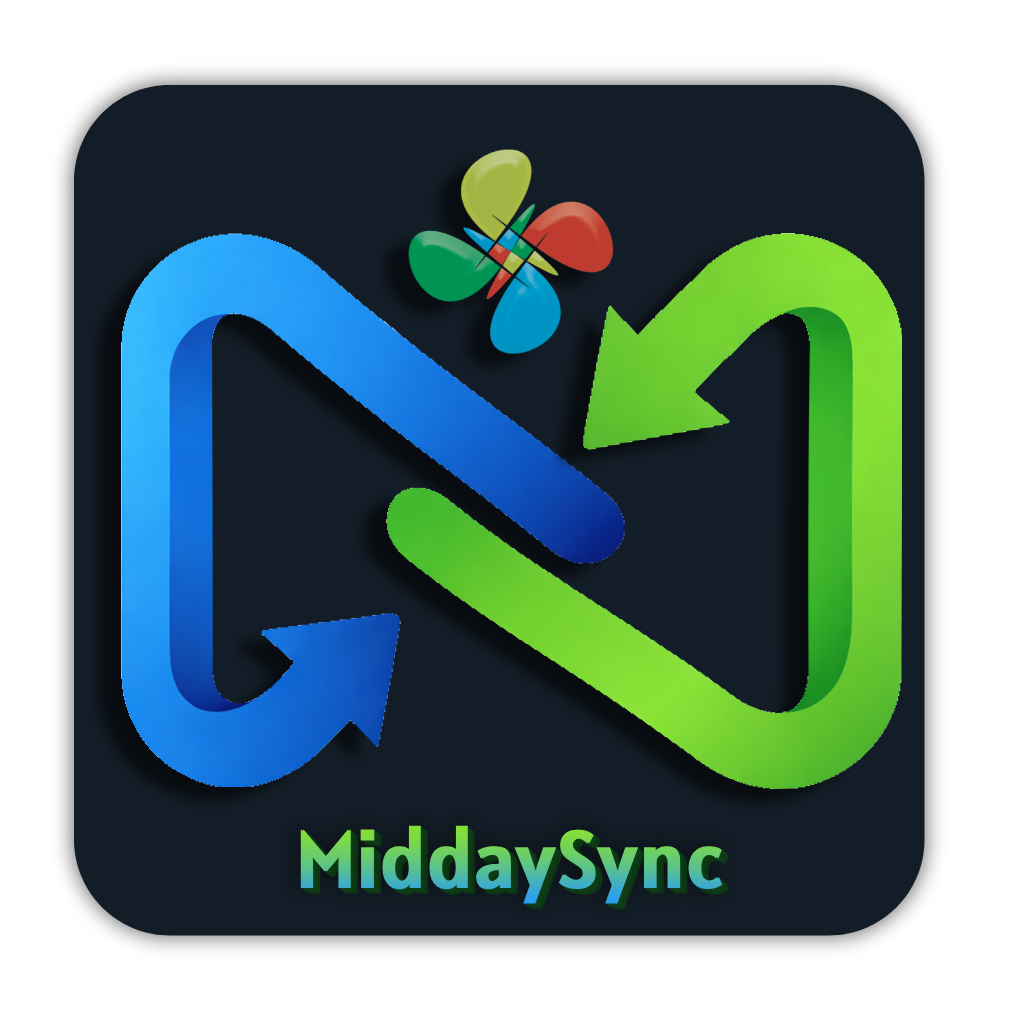 MiddaySync Logo